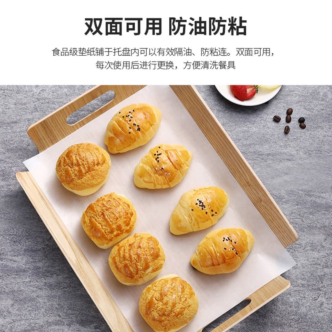 Giấy Thấm Dầu Thực Phẩm Cao Cấp - Giấy Lót Bánh Mỳ, Đồ Ăn Nhẹ, Gà Rán, Khoai Tây Chiên Chống Dính An Toàn Chuẩn Vệ Sinh